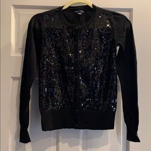 Gap kids black sequin cardigan. Size 14-16. Cute!